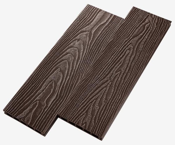Террасная доска из ДПК RusDecking Unodeck Vintage - Венге купить в Новой Ладоге