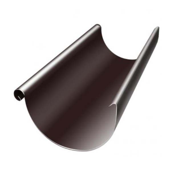Водосток Grand Line 125x90 – Желоб 3м RAL 8017 купить в Новой Ладоге
