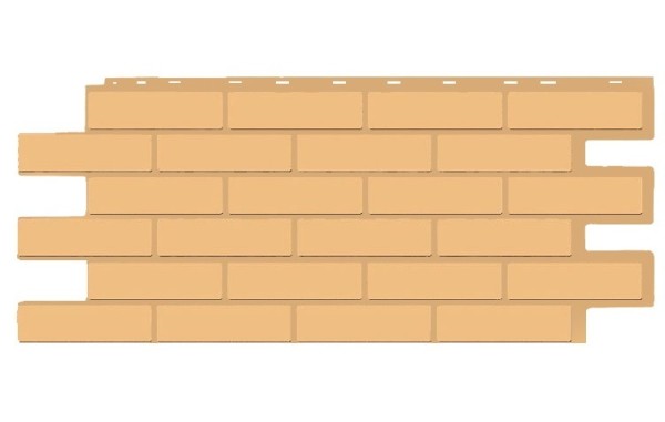 Фасадная панель T-Siding Кирпич Модерн Эко Крем купить в Новой Ладоге