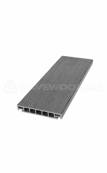 Террасная доска из ДПК SW Salix (S) (R) пепельный купить в Новой Ладоге