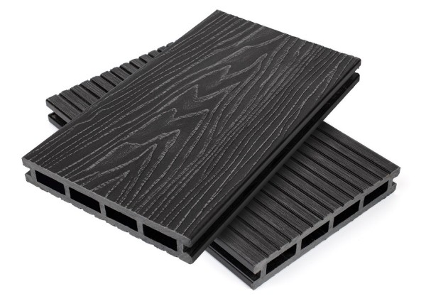 Террасная доская ДПК NanoWood Nature 3D пустотелая Графит купить в Новой Ладоге
