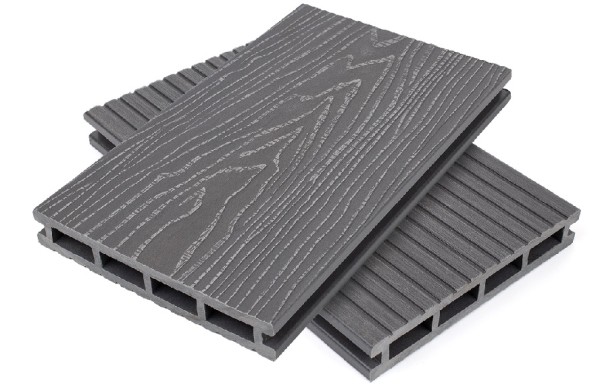 Террасная доская ДПК NanoWood Nature 3D пустотелая Серый купить в Новой Ладоге