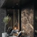 Фиброцементные панели Panda Камень Браун 02420F купить в Новой Ладоге