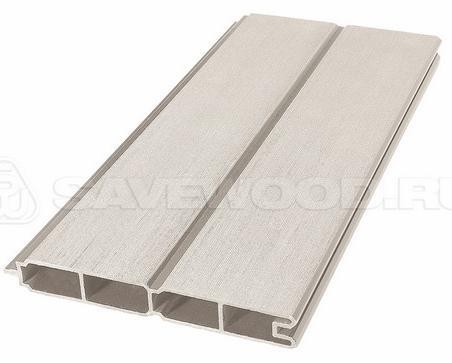 Заборный профиль из ДПК Savewood SW Agger матовый бежевый купить в Новой Ладоге